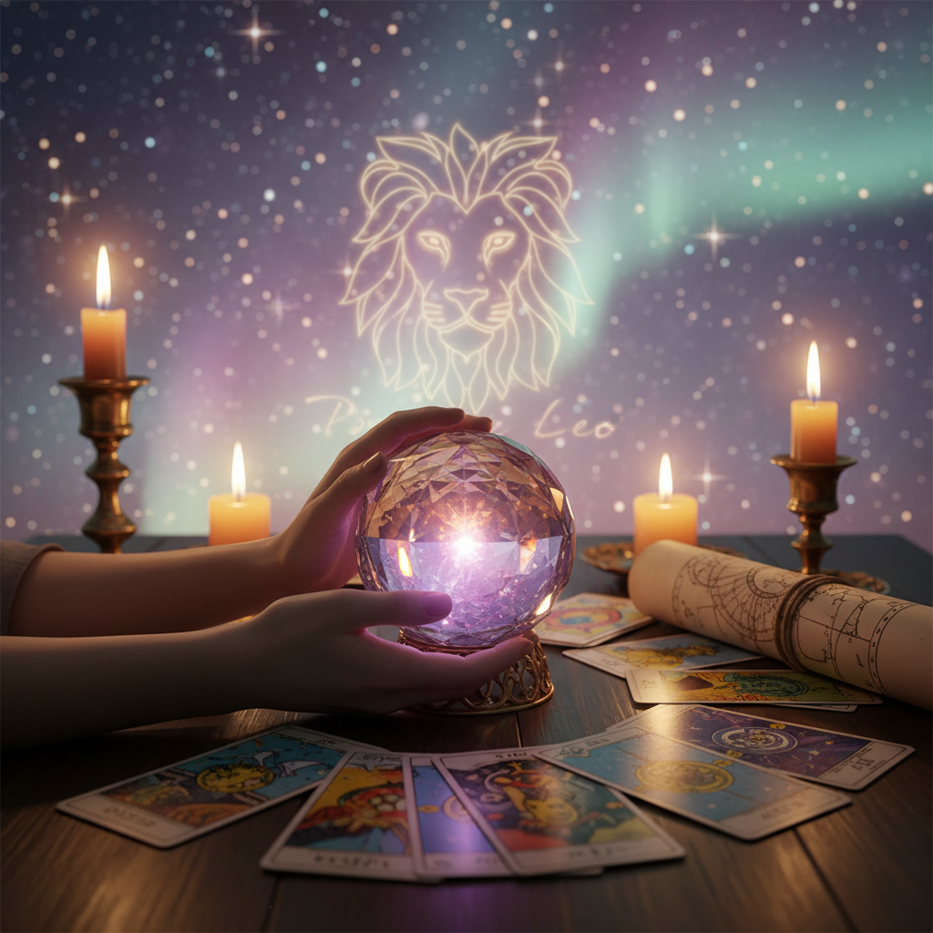 Mystical celestial image representing spiritual clarity in Austin Texas