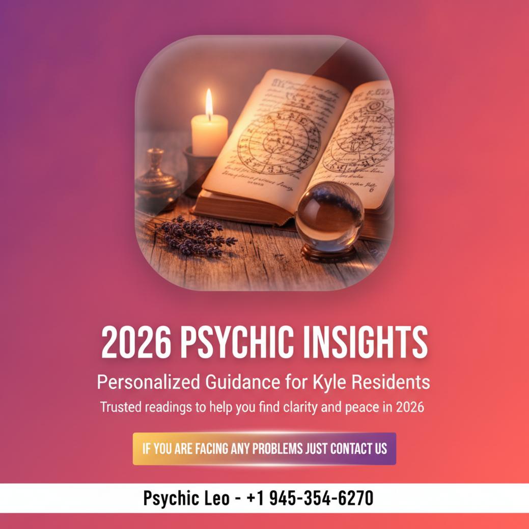 Candlelight and crystal ball symbolizing 2026 psychic predictions in Kyle TX