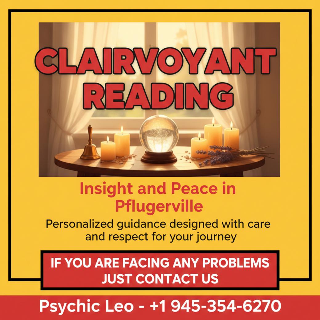 Calm spiritual scene with crystal ball for clairvoyant reading in Pflugerville