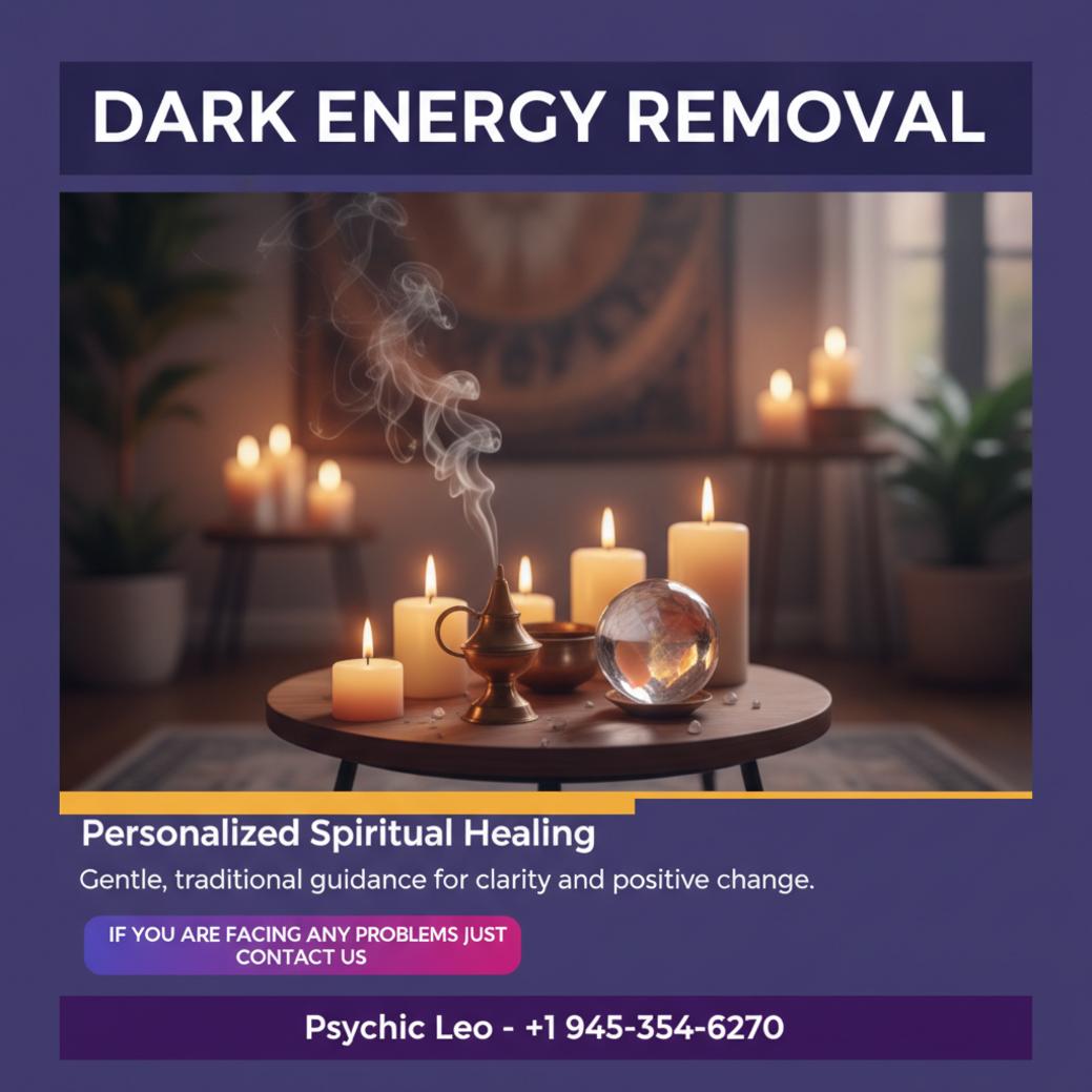 Dark energy removal spiritual healing space in Kyle Texas