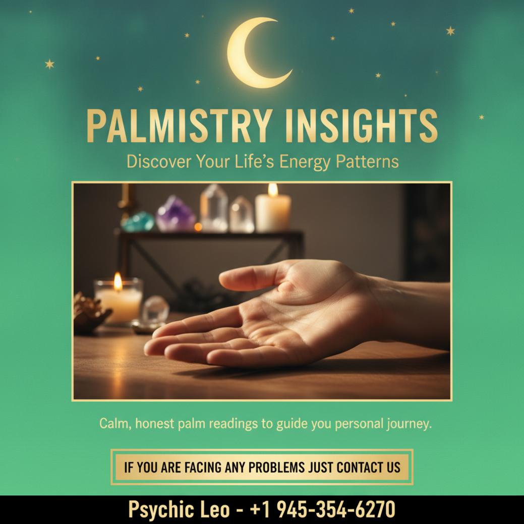 palmistry reading hands with soft light in Georgetown TX