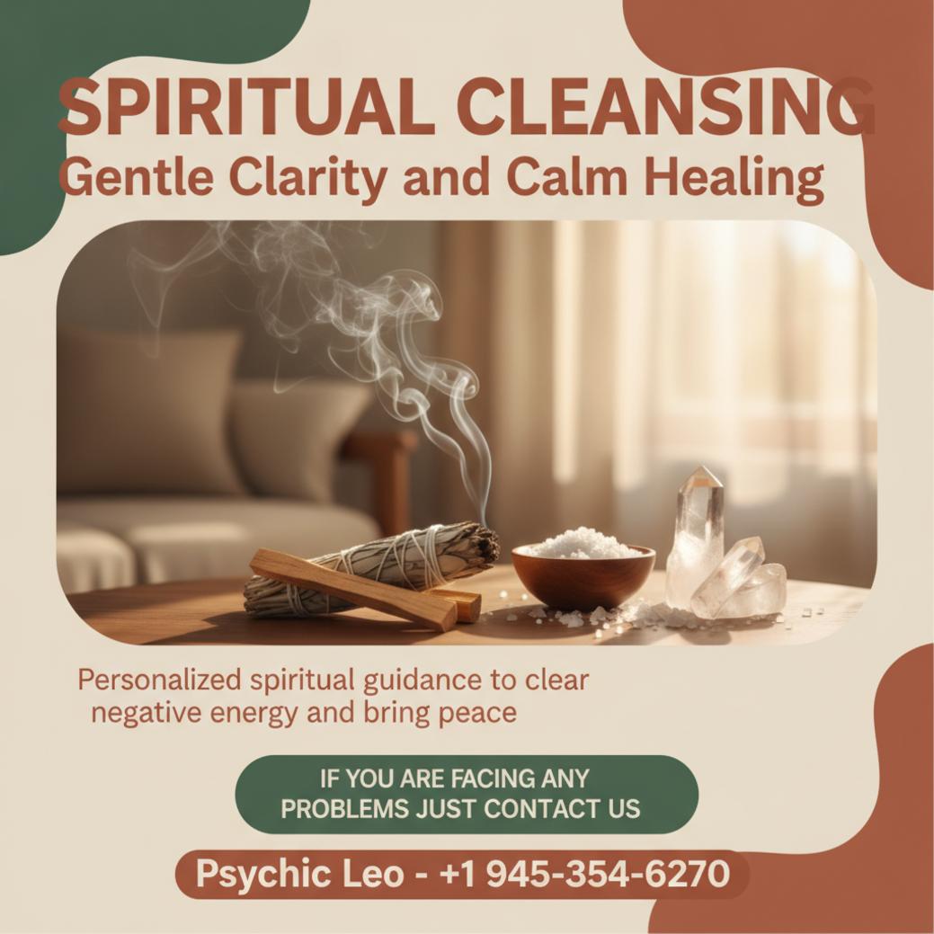 spiritual cleansing tools with sage and crystals in Buda TX healing room