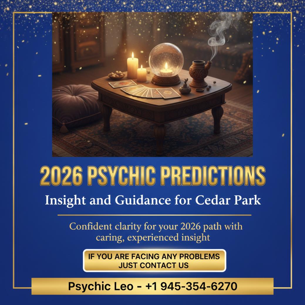 2026 psychic predictions reading setup in Cedar Park TX room