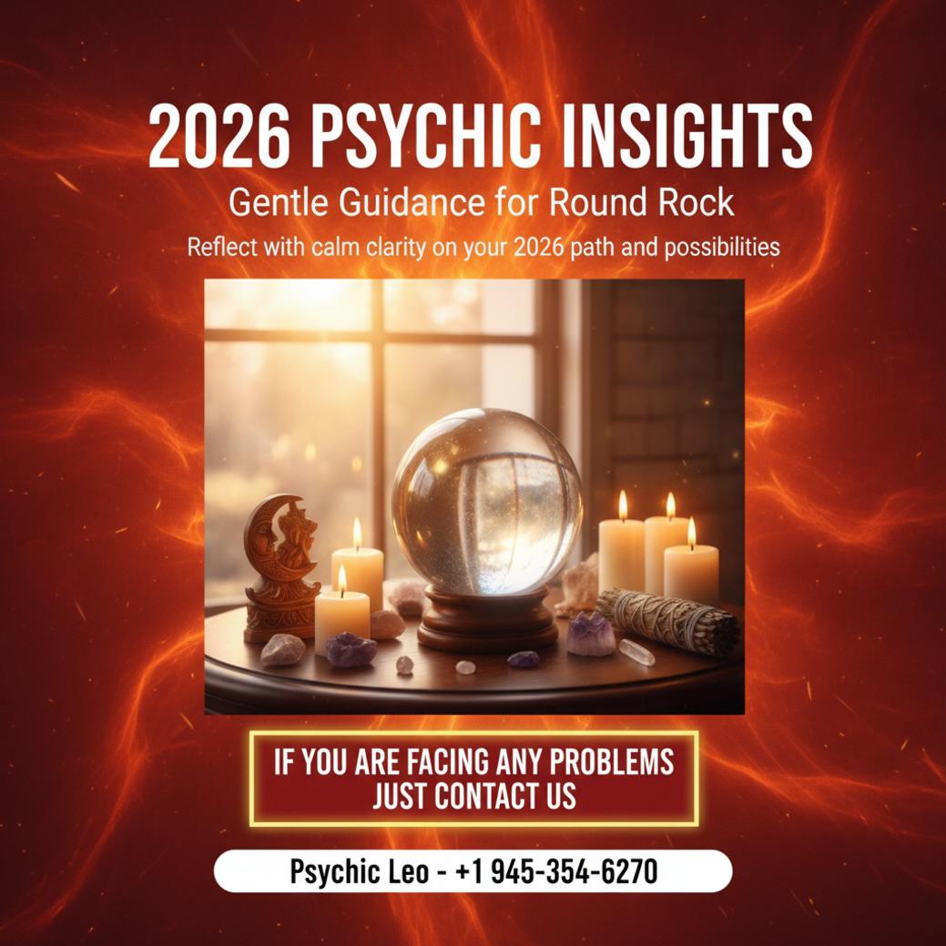 2026 psychic predictions crystal ball spiritual setting Round Rock TX