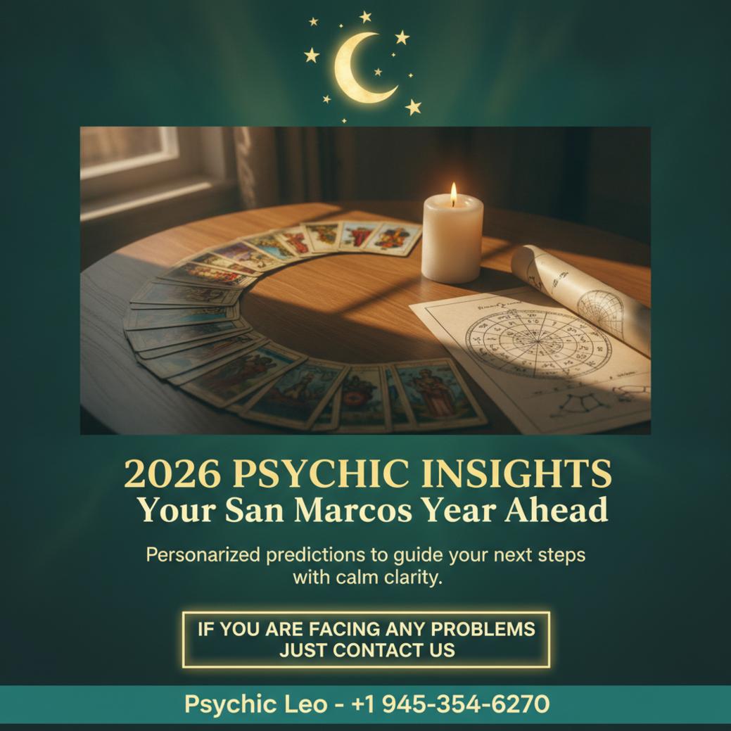 2026 psychic predictions with tarot and astrology tools, San Marcos TX