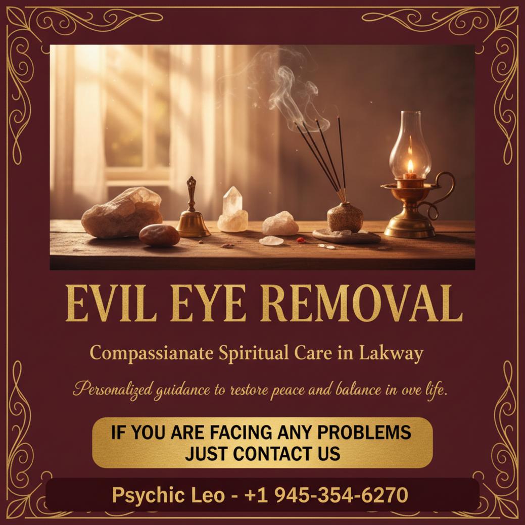 spiritual healing altar with incense and crystals for evil eye removal Lakeway