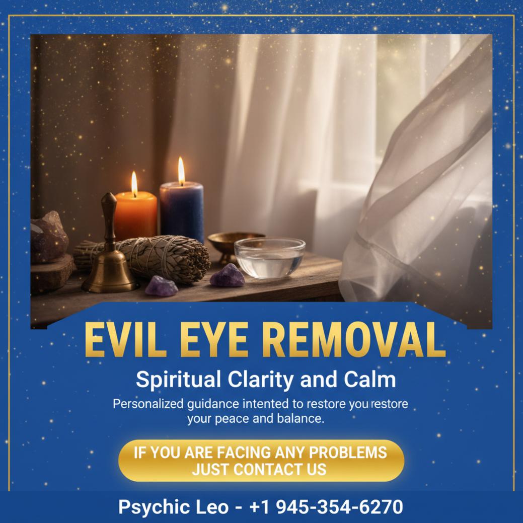 Calm spiritual altar for evil eye removal in Pflugerville, TX