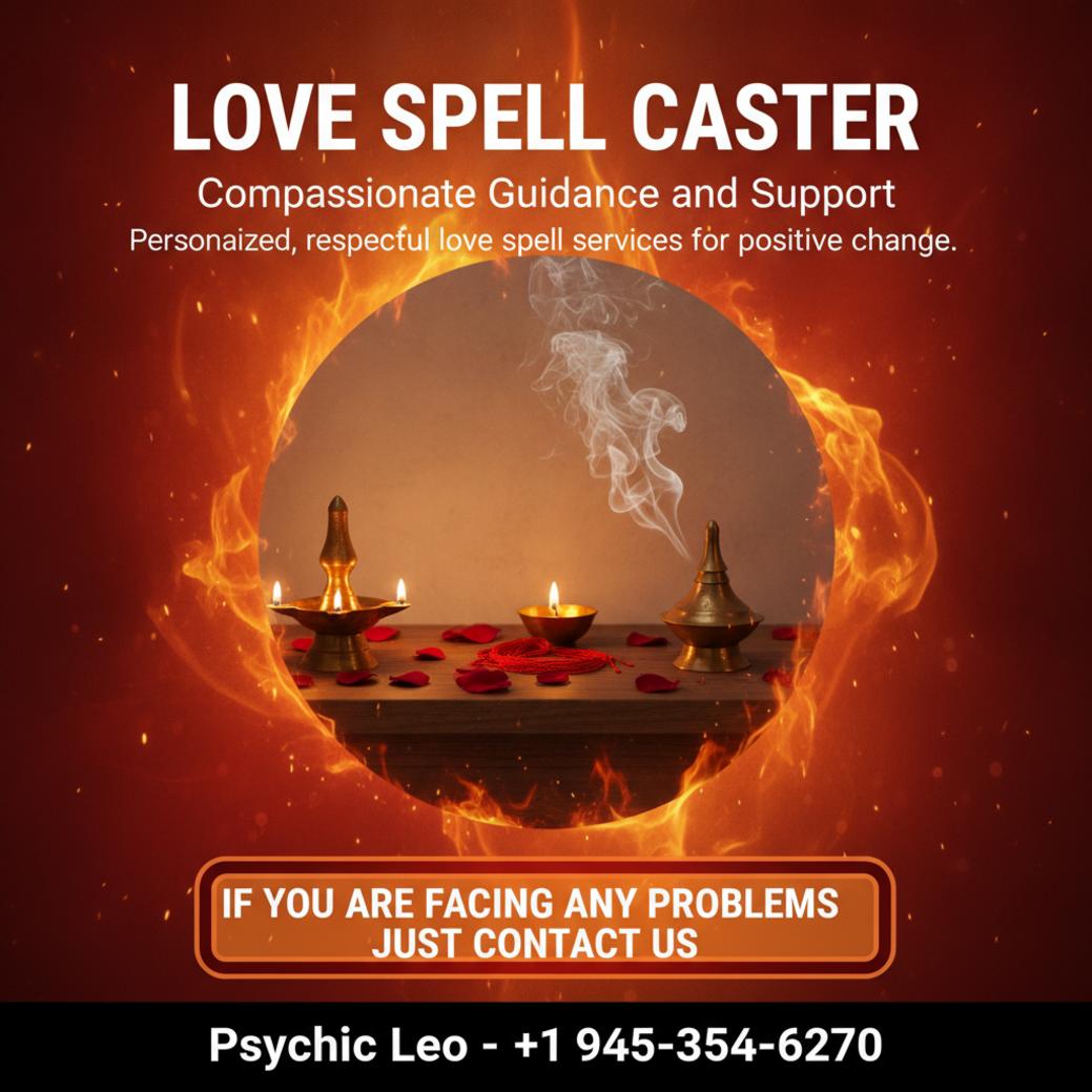 Warm ritual setting with love spell items in Pflugerville