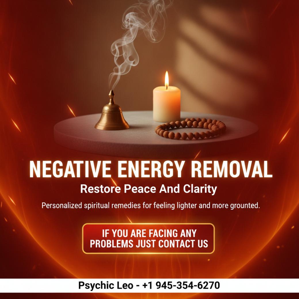 Negative energy removal spiritual setup with candle and incense in Buda Texas