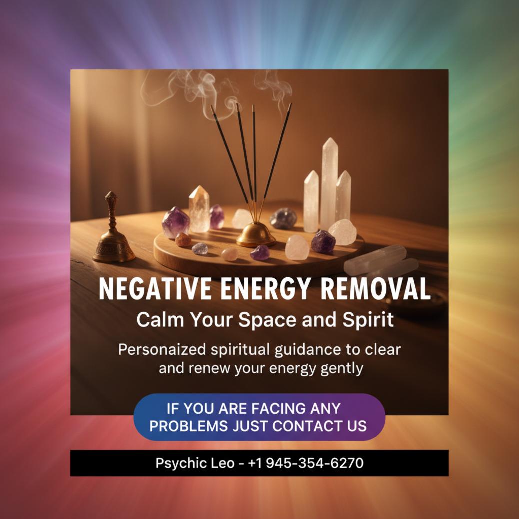 Negative energy removal altar with incense and crystals in Georgetown, TX