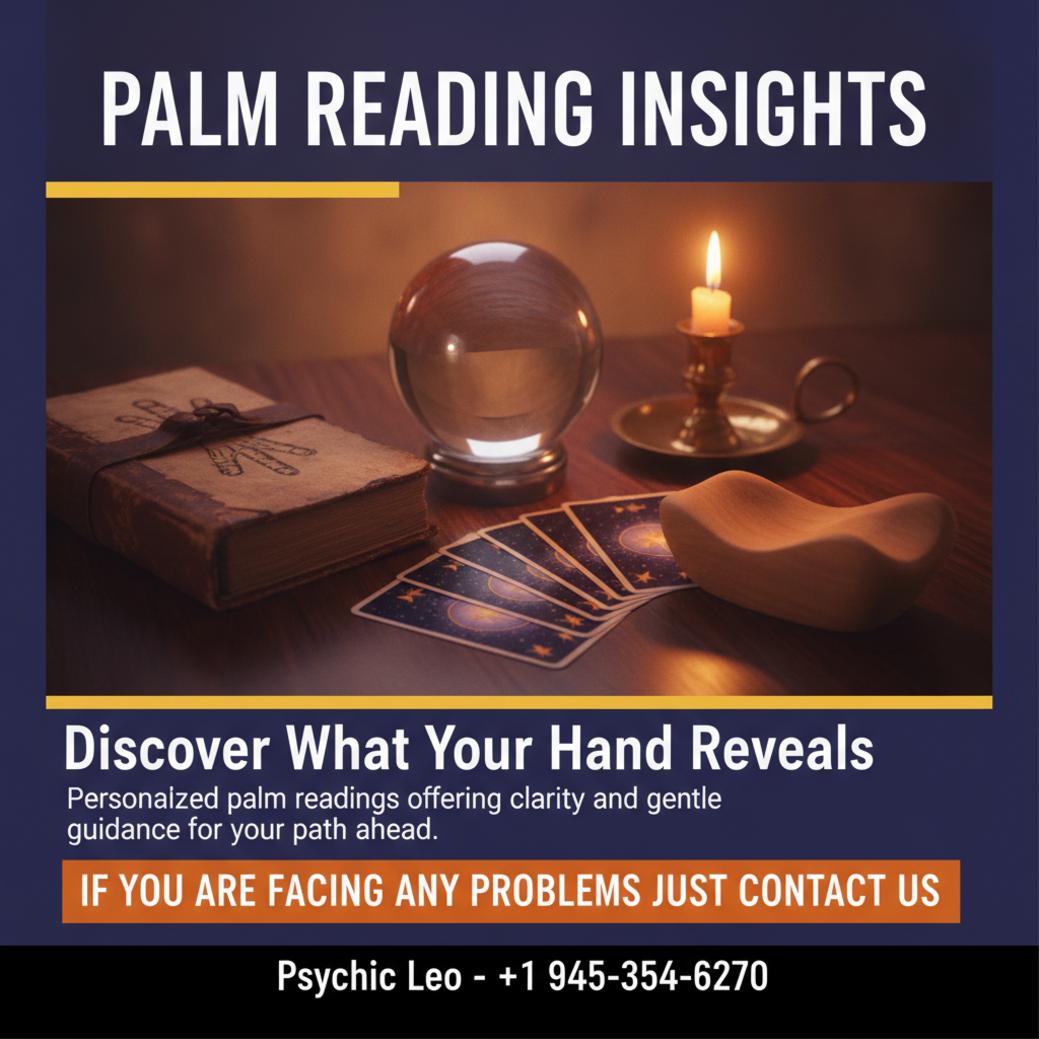 Close-up of palm reading setup for palm reading in Austin with soft lighting