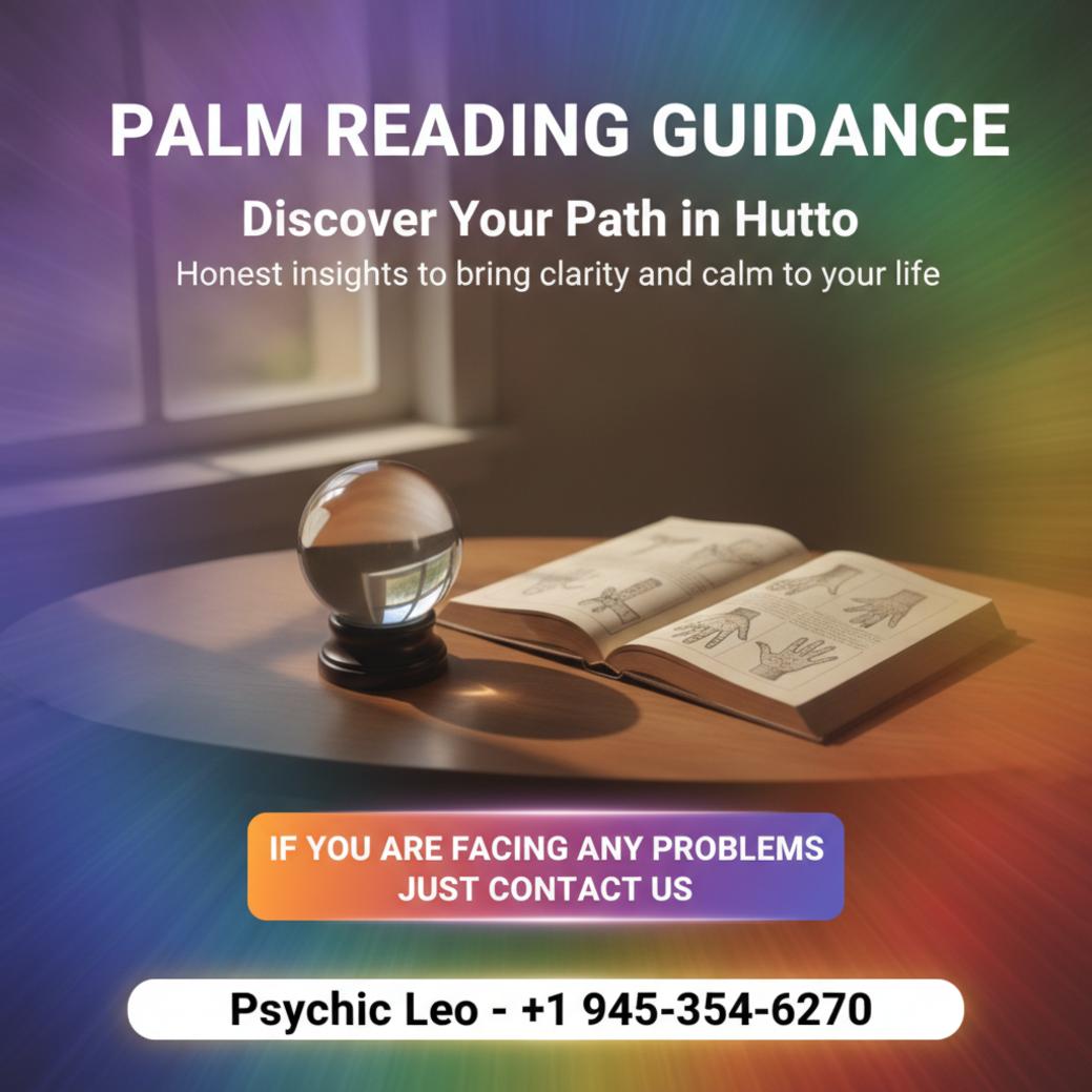 close-up of palmistry lines and book for palm reading in Hutto TX