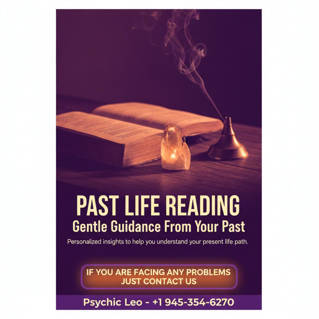 Past life reading setup with crystals and ancient book in Hutto TX