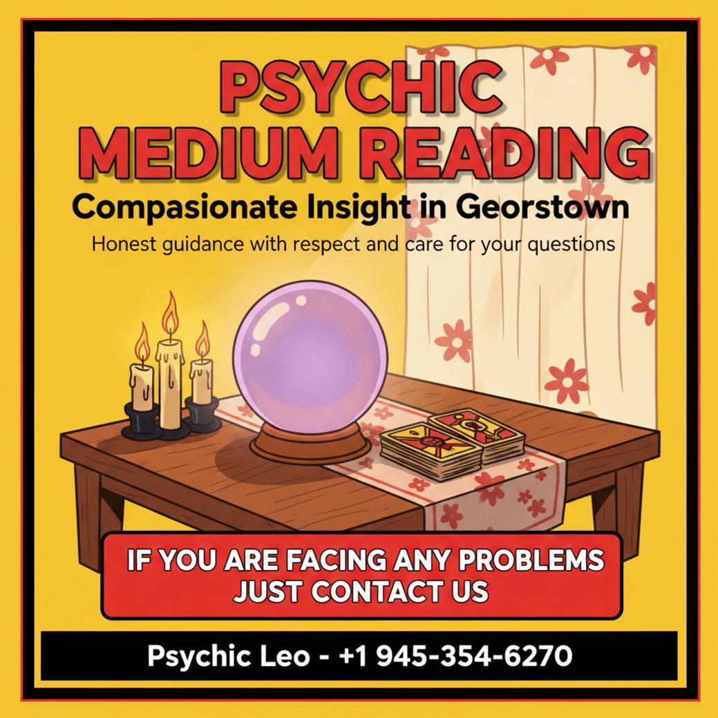 What You Can Expect from a Psychic Medium Reading in Georgetown, TX Psychic medium reading setup with candles and tarot cards in Georgetown, TX