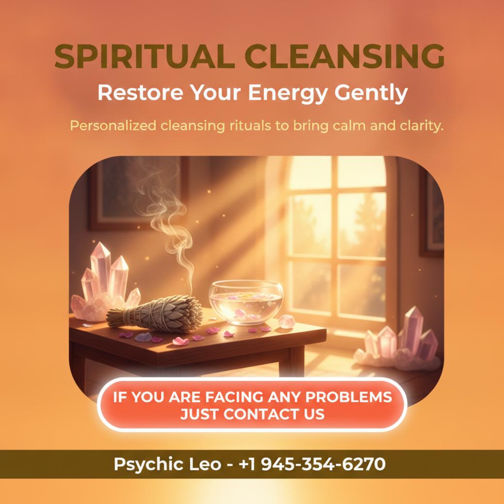 Spiritual cleansing ritual with sage and crystals in Bee Cave, TX