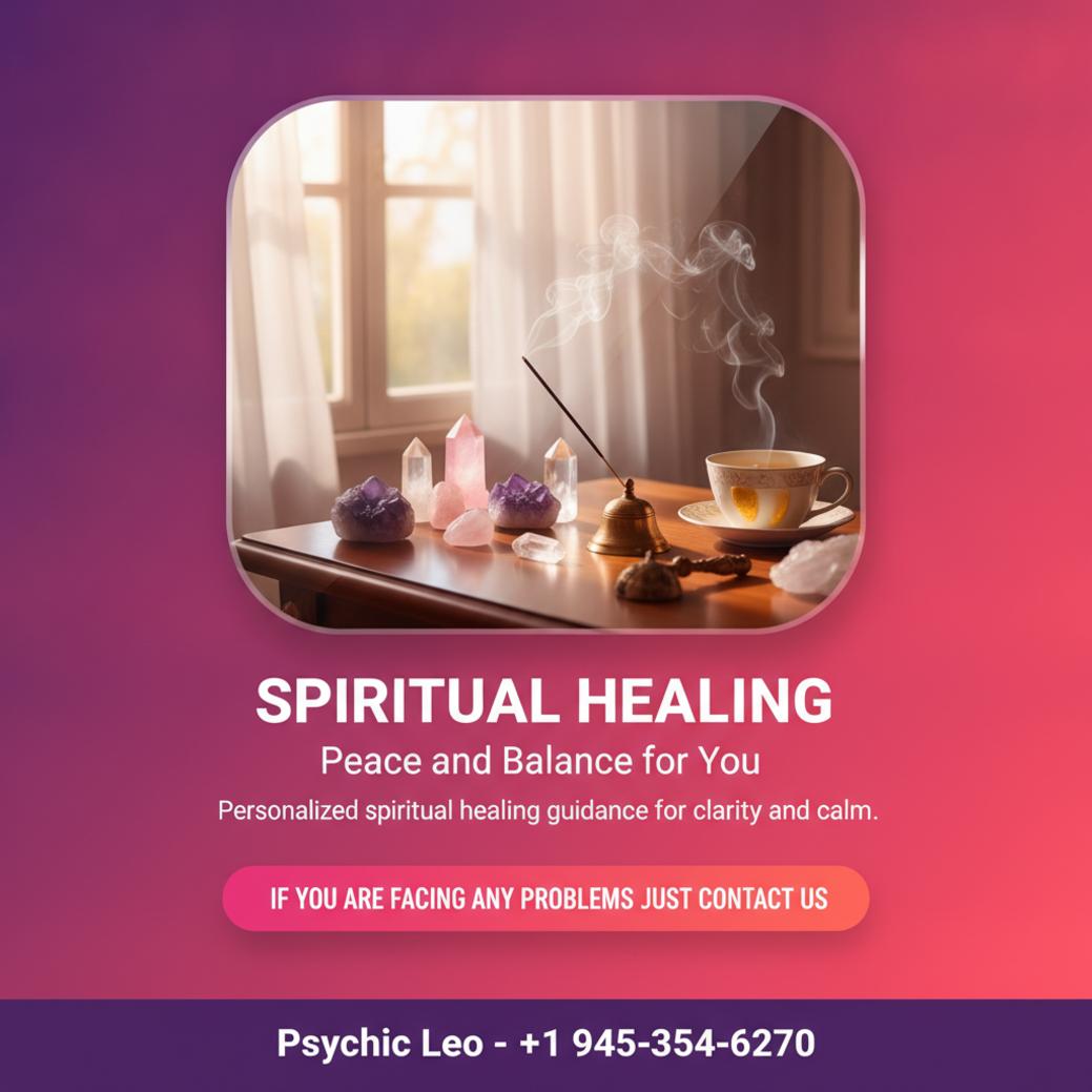 spiritual healing session setup with crystals and incense in Hutto Texas