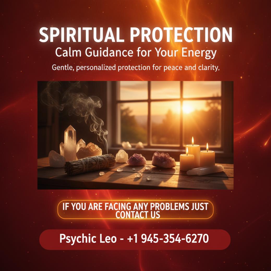 Spiritual protection altar with candles and crystals San Marcos TX
