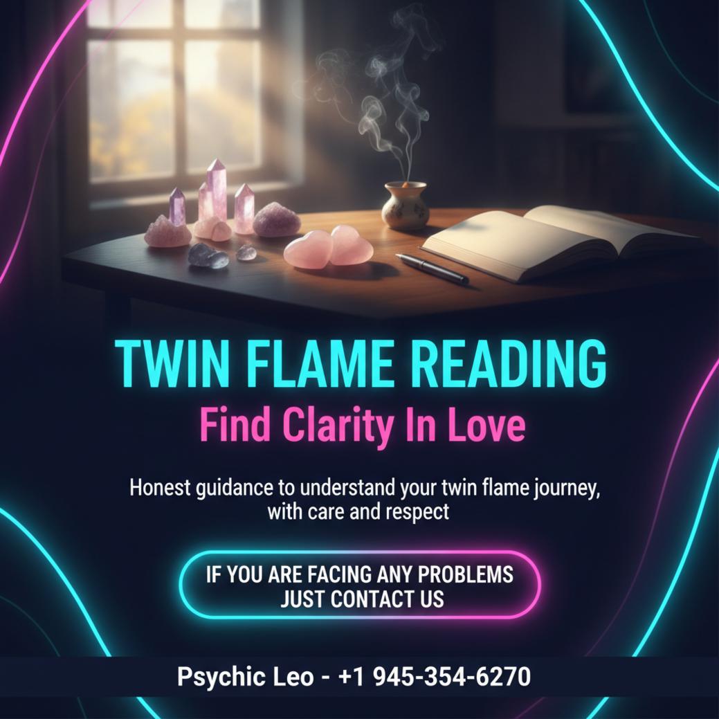 twin flame reading setup with rose quartz hearts and incense Austin TX