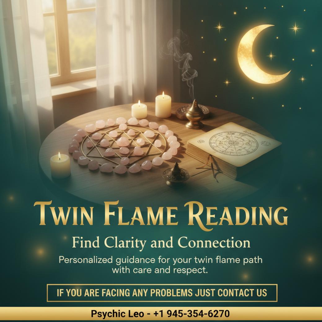 twin flame reading spiritual setup with crystals and candles Leander TX