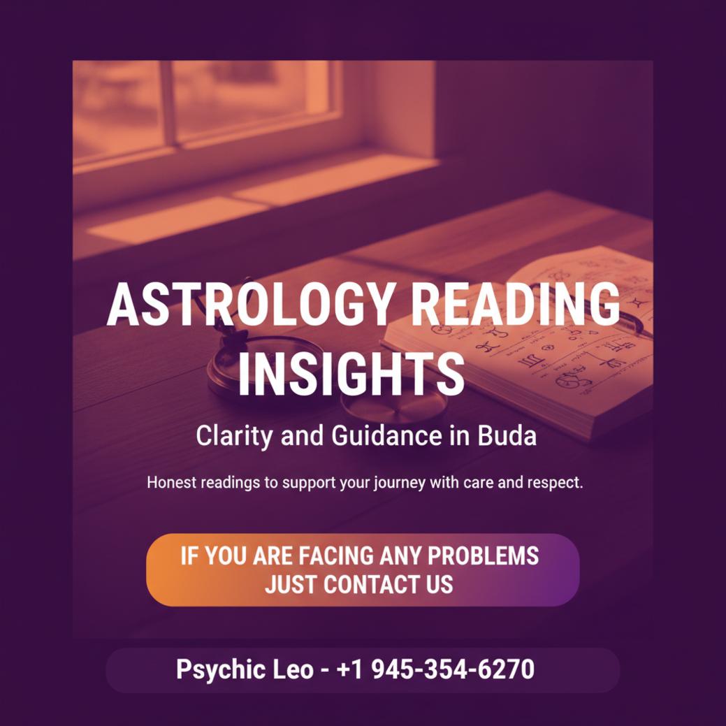 How Astrology Reading in Buda Guides Life Decisions Spiritual astrology reading setup with charts in Buda TX