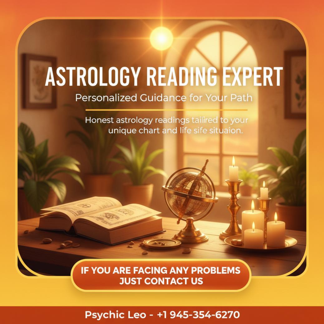 Astrology reading with open Vedic book in Pflugerville room