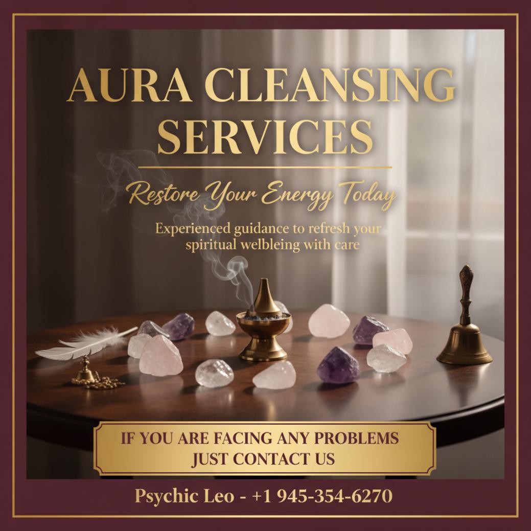 Peaceful aura cleansing setup with crystals and incense in Manor, TX
