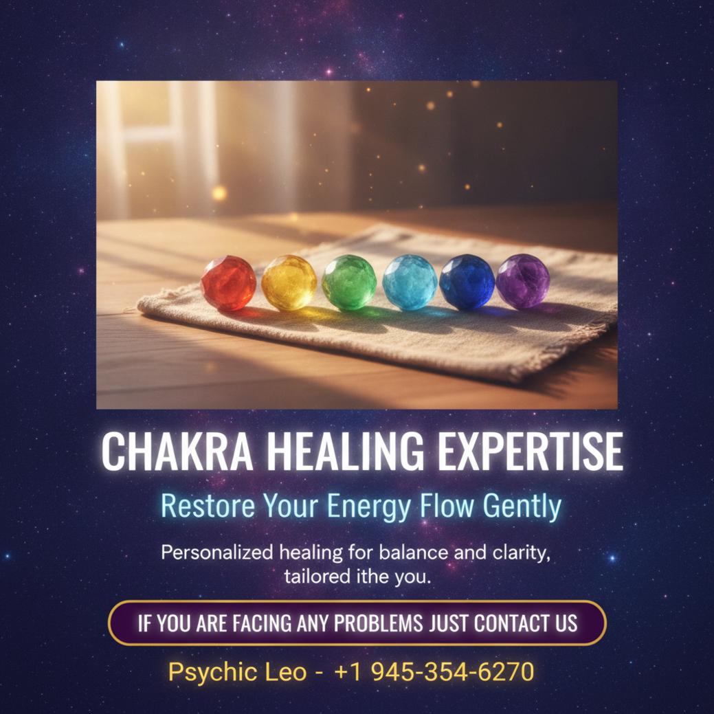 Chakra healing crystals and energy setup in Georgetown, TX practice