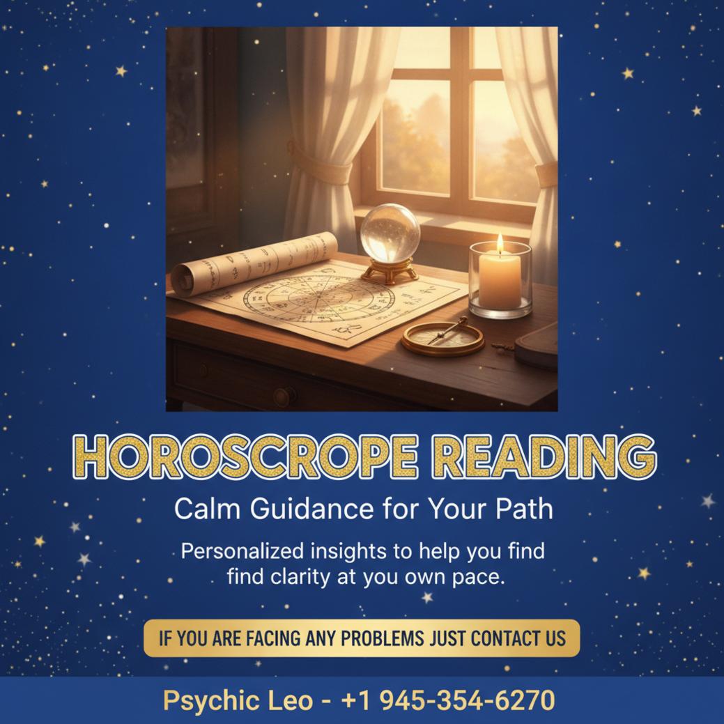 Horoscope reading setup with chart and candle in Buda, TX