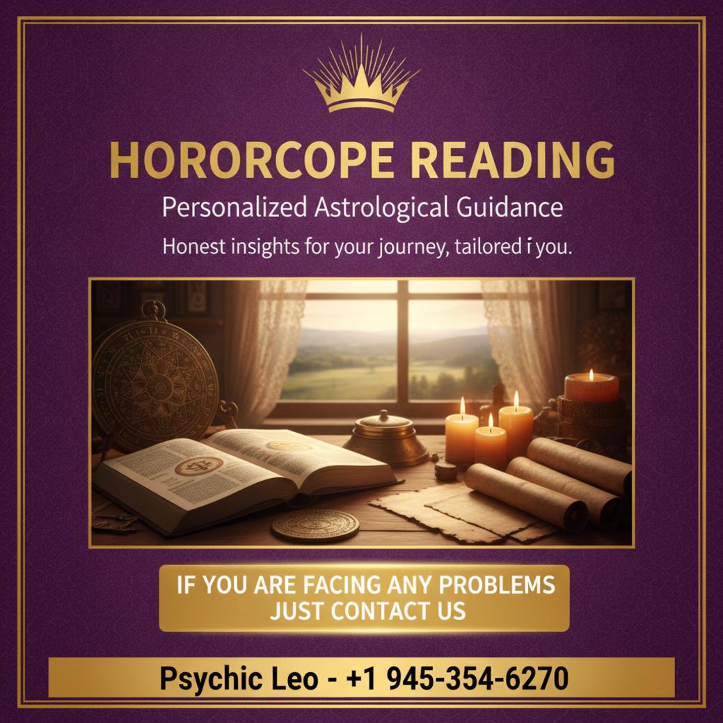 Horoscope reading setup with astrology tools in Hutto TX