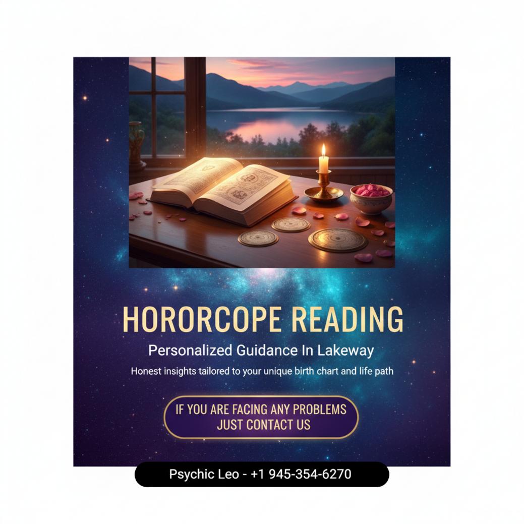 Horoscope reading setup with astrology book in Lakeway, TX