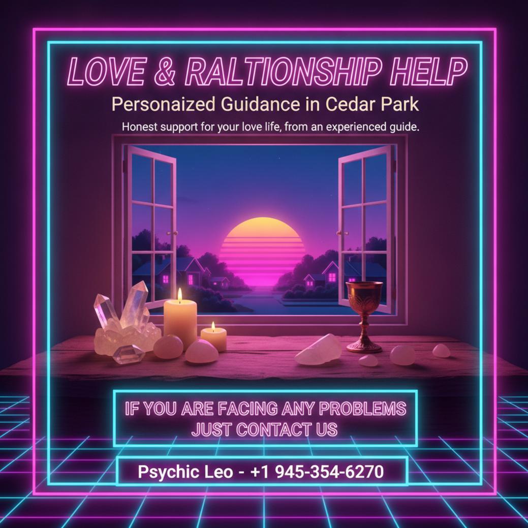 Candlelit crystals for love and relationship guidance in Cedar Park, TX.