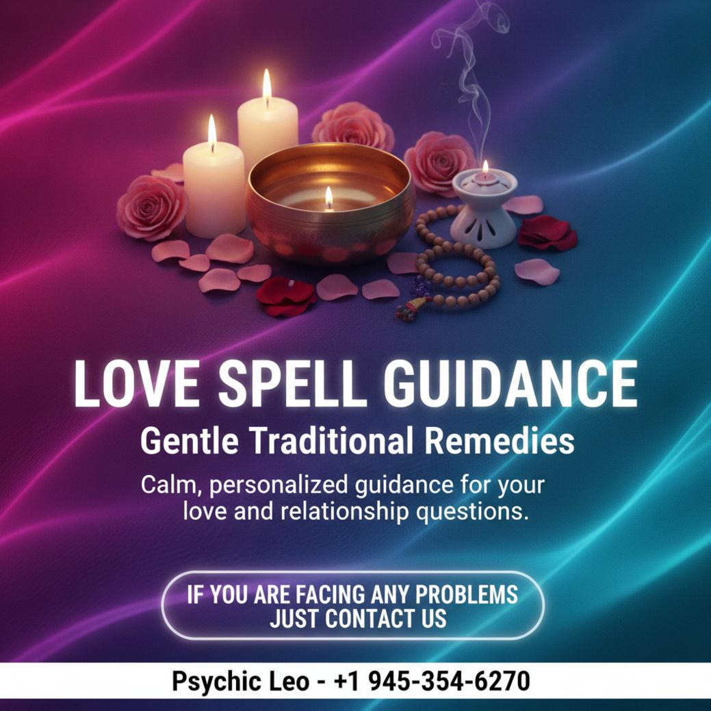 Traditional love spell guidance altar with candles and mala beads in Cedar Park