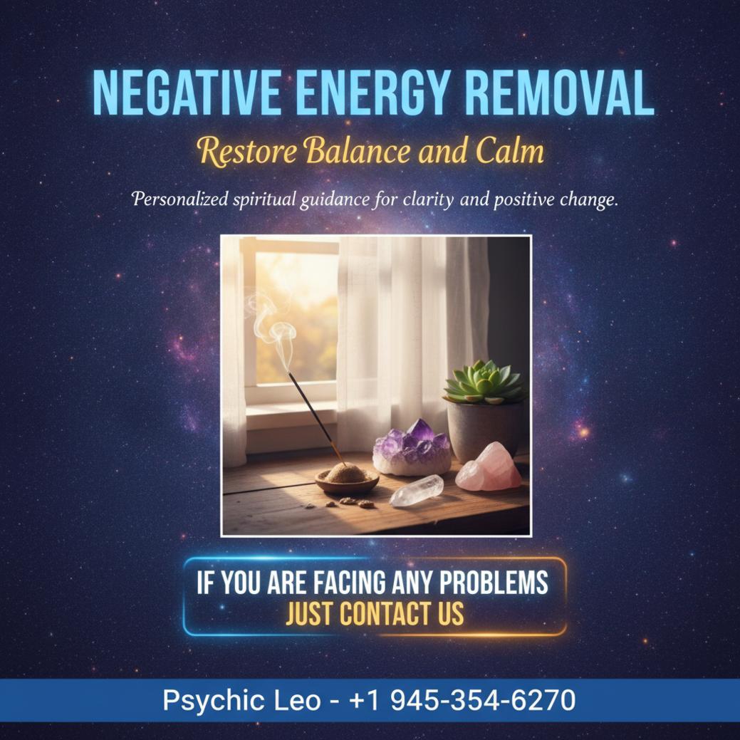 negative energy removal spiritual healing setup in Buda TX room with crystals and incense