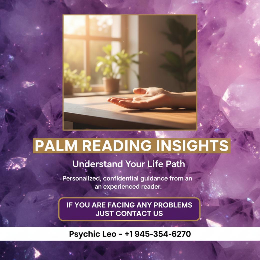 Palm reading setup with hand and lines shown softly, Pflugerville Texas