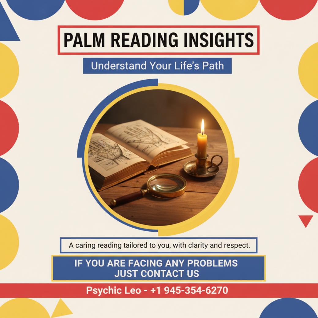 palm reading spiritual tools and chart in San Antonio practice