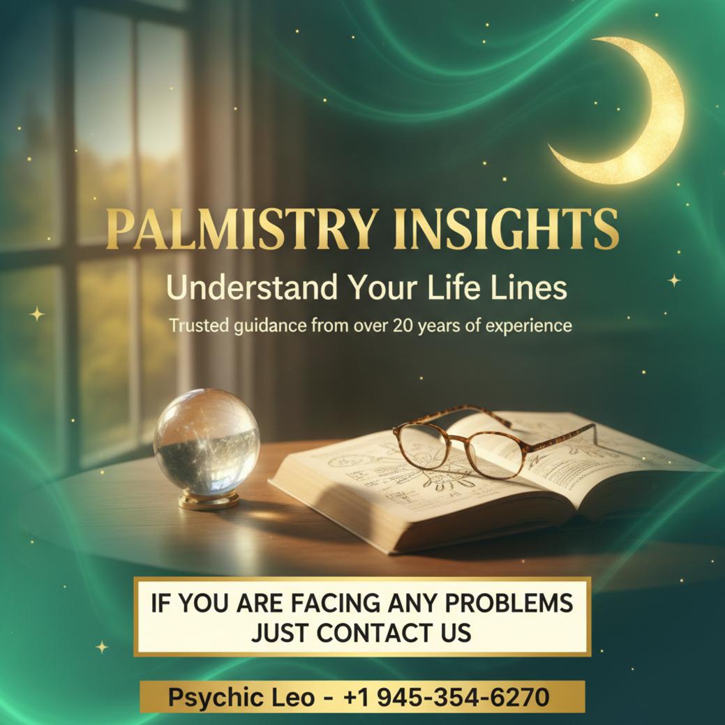 palmistry insights with hand lines and spiritual tools in Buda TX