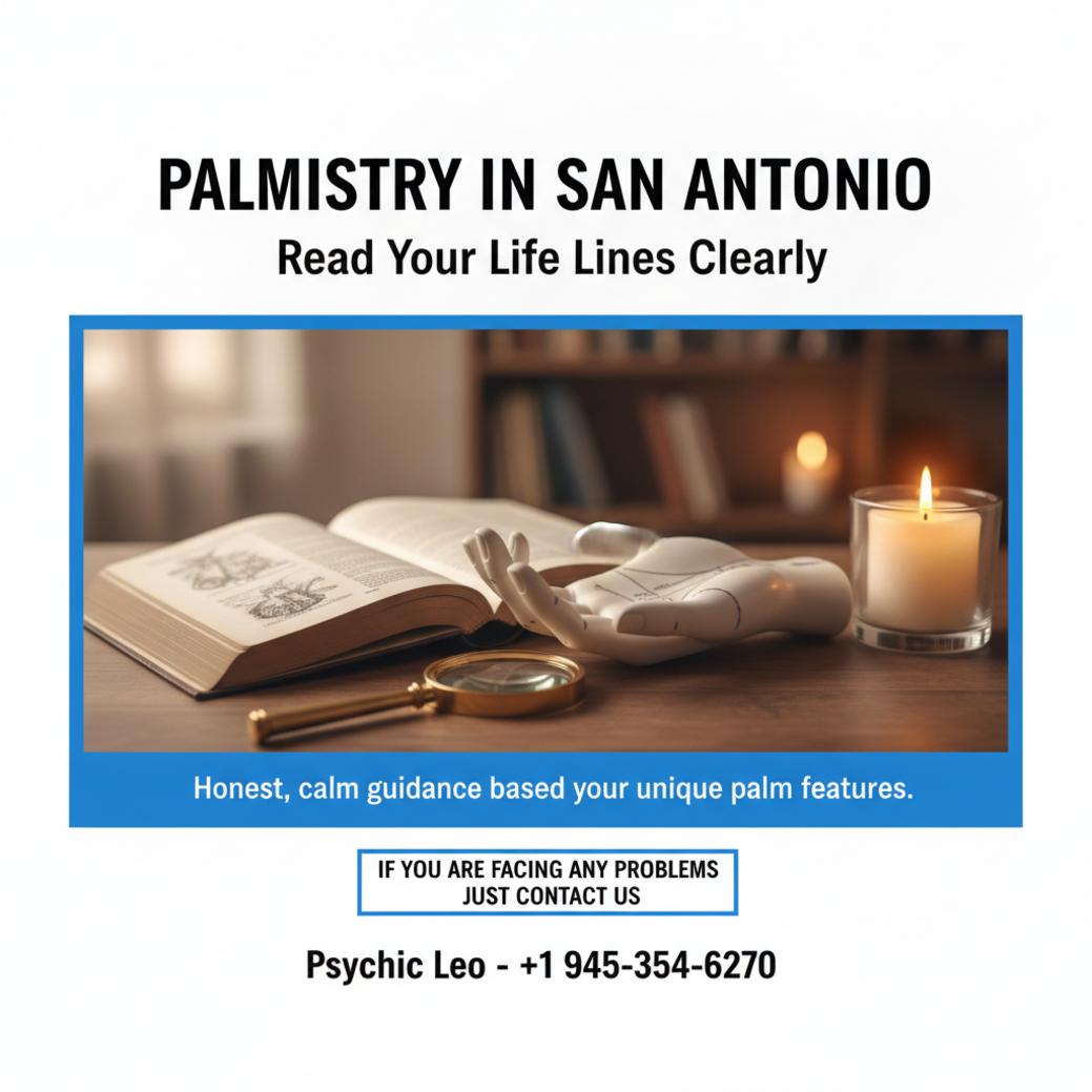 Palmistry hand lines and tools for palmistry in San Antonio guidance