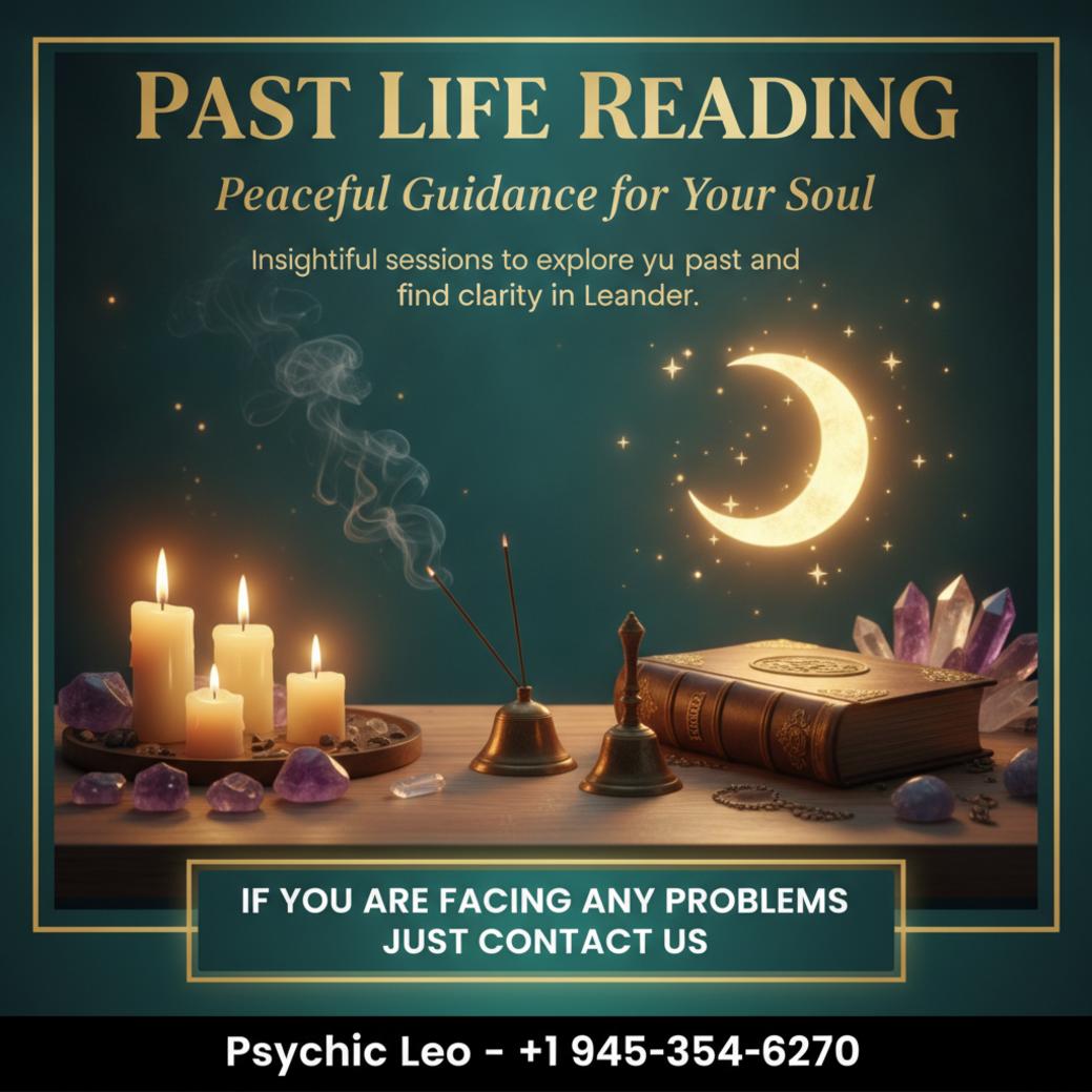 soft spiritual space for past life reading with candles Leander TX