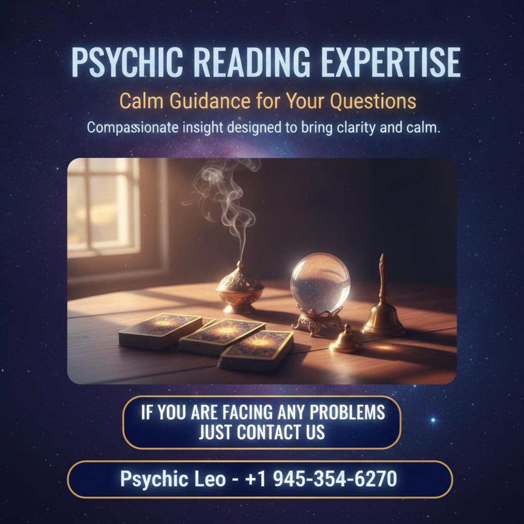 Calm spiritual psychic reading setup in Pflugerville with tarot deck