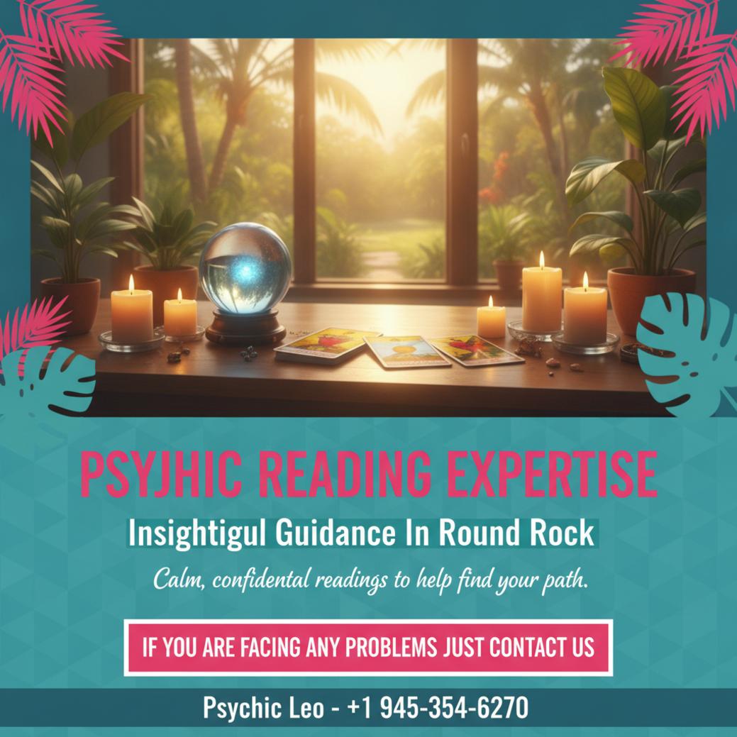 psychic reading tools on wooden table in Round Rock TX