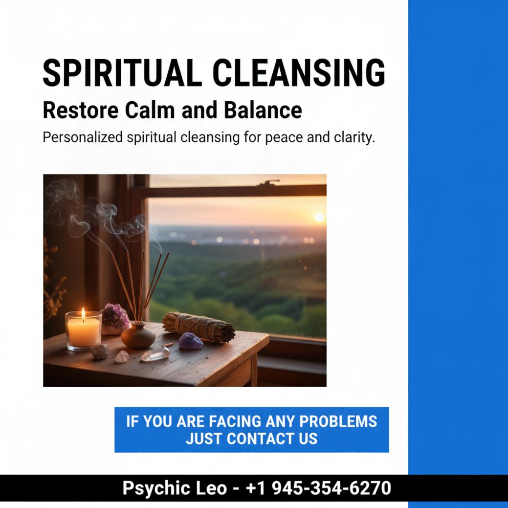 Spiritual cleansing altar with candles and sage in Austin, TX