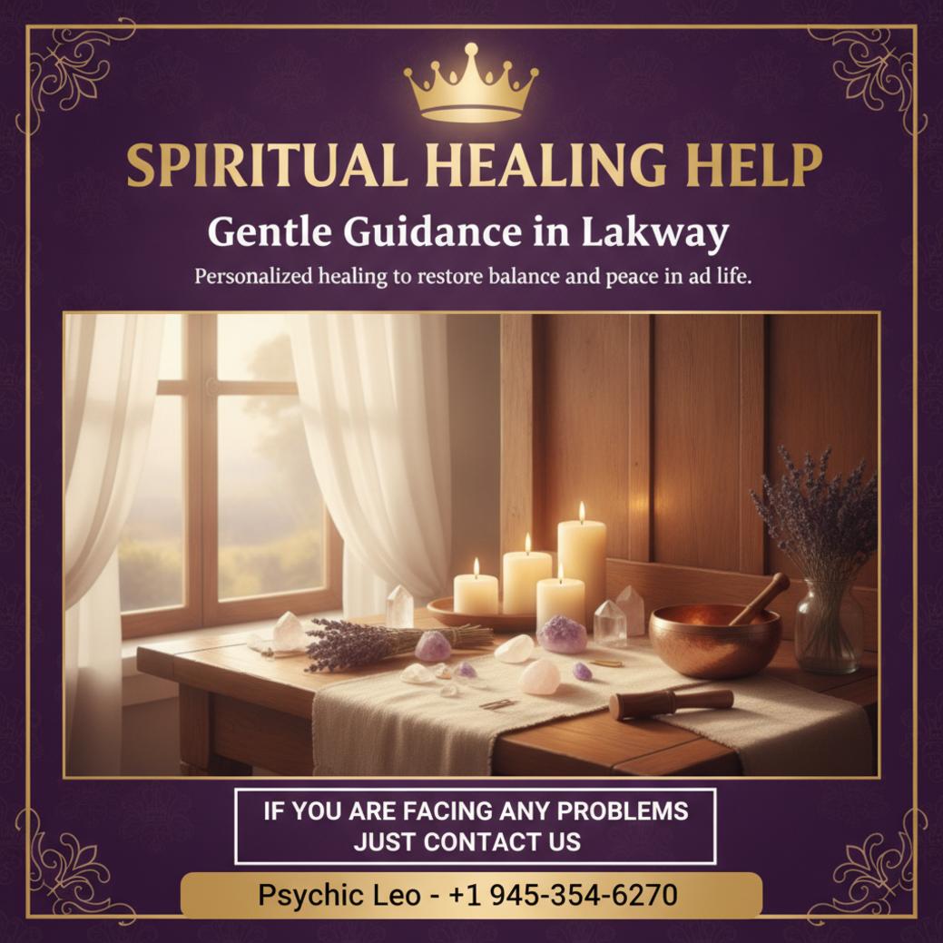 Spiritual healing altar with candles and crystals in Lakeway, TX