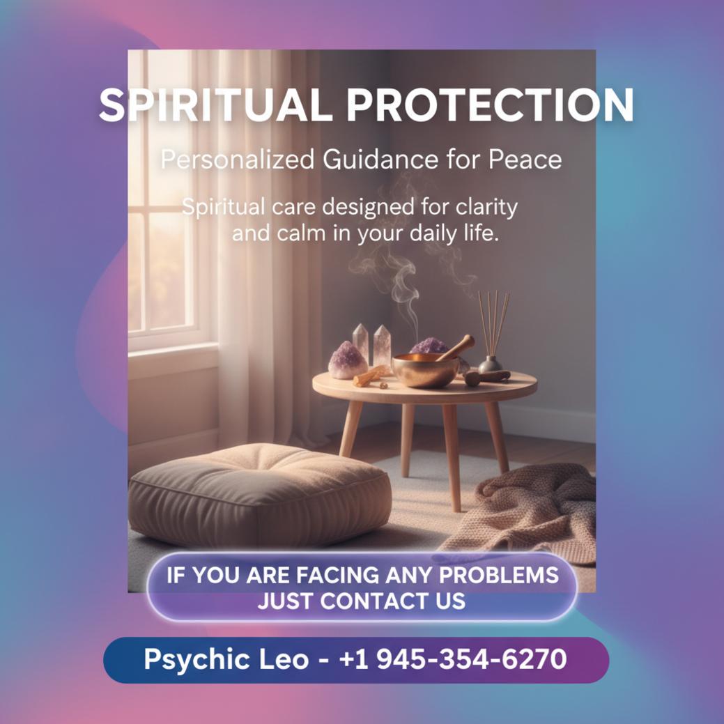 Spiritual protection altar with crystals and incense in Austin, TX practice