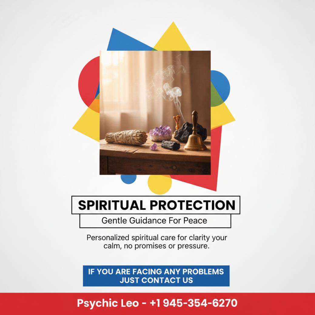 How Spiritual Protection Works — A Manor Guide white sage bundle and crystals on wooden altar for spiritual protection in Manor, TX