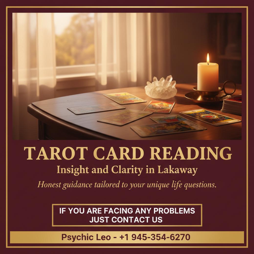 How Tarot Card Reading Can Guide You in Lakeway, TX Tarot cards spread on a wooden table bathed in soft natural light in Lakeway, TX