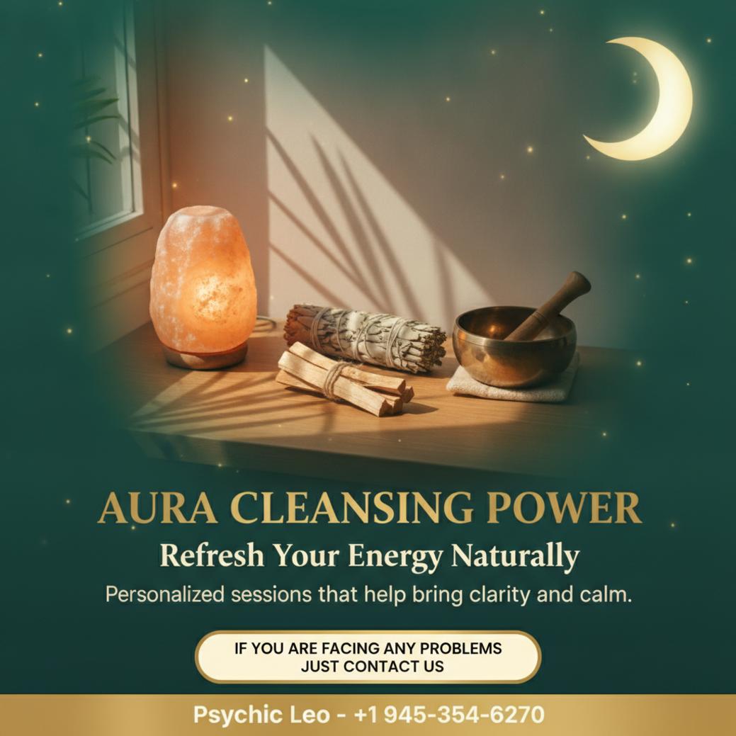 Spiritual altar for aura cleansing session in San Antonio, TX