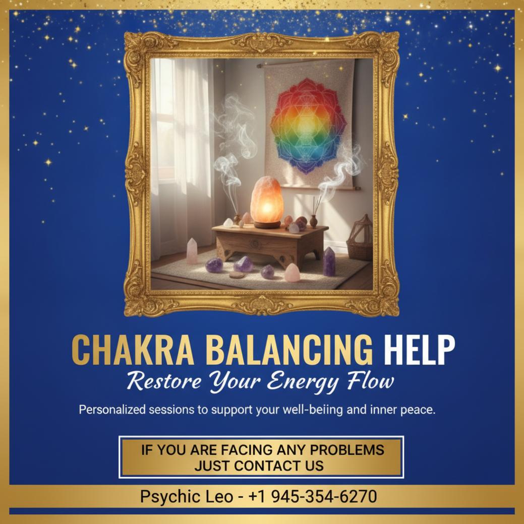 Calm room with chakra balancing crystals and soft light in Leander TX