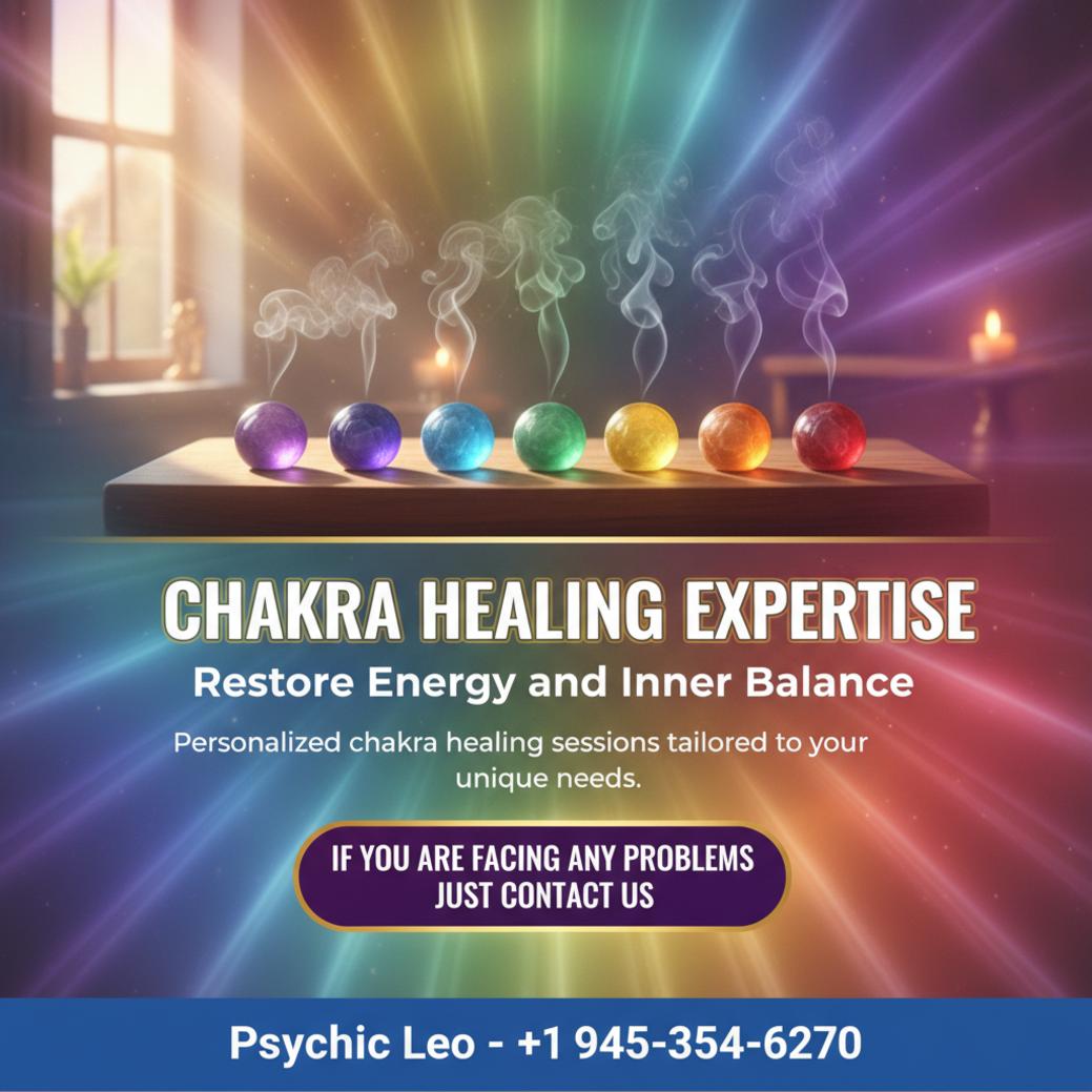 Glowing chakra stones arranged on wooden altar for chakra healing in Buda TX