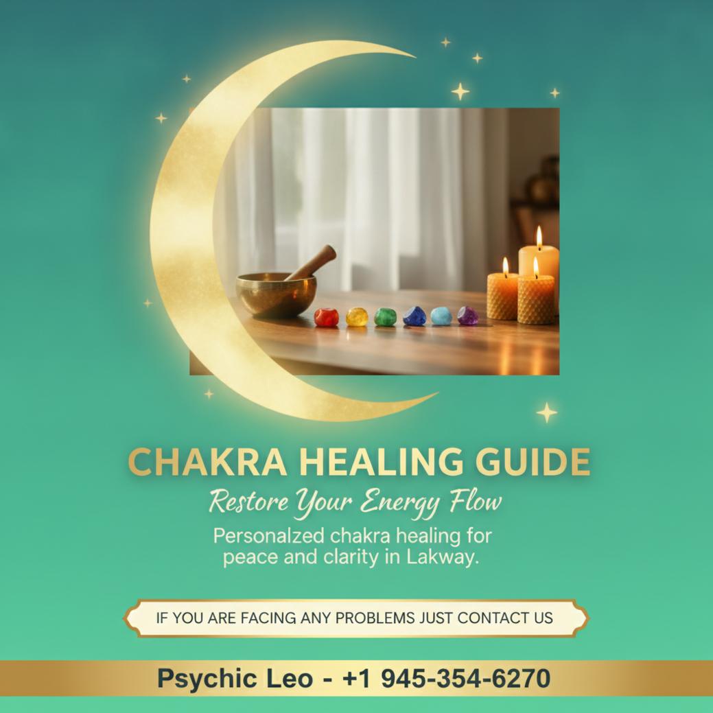chakra healing energy balancing tools in calming Lakeway room