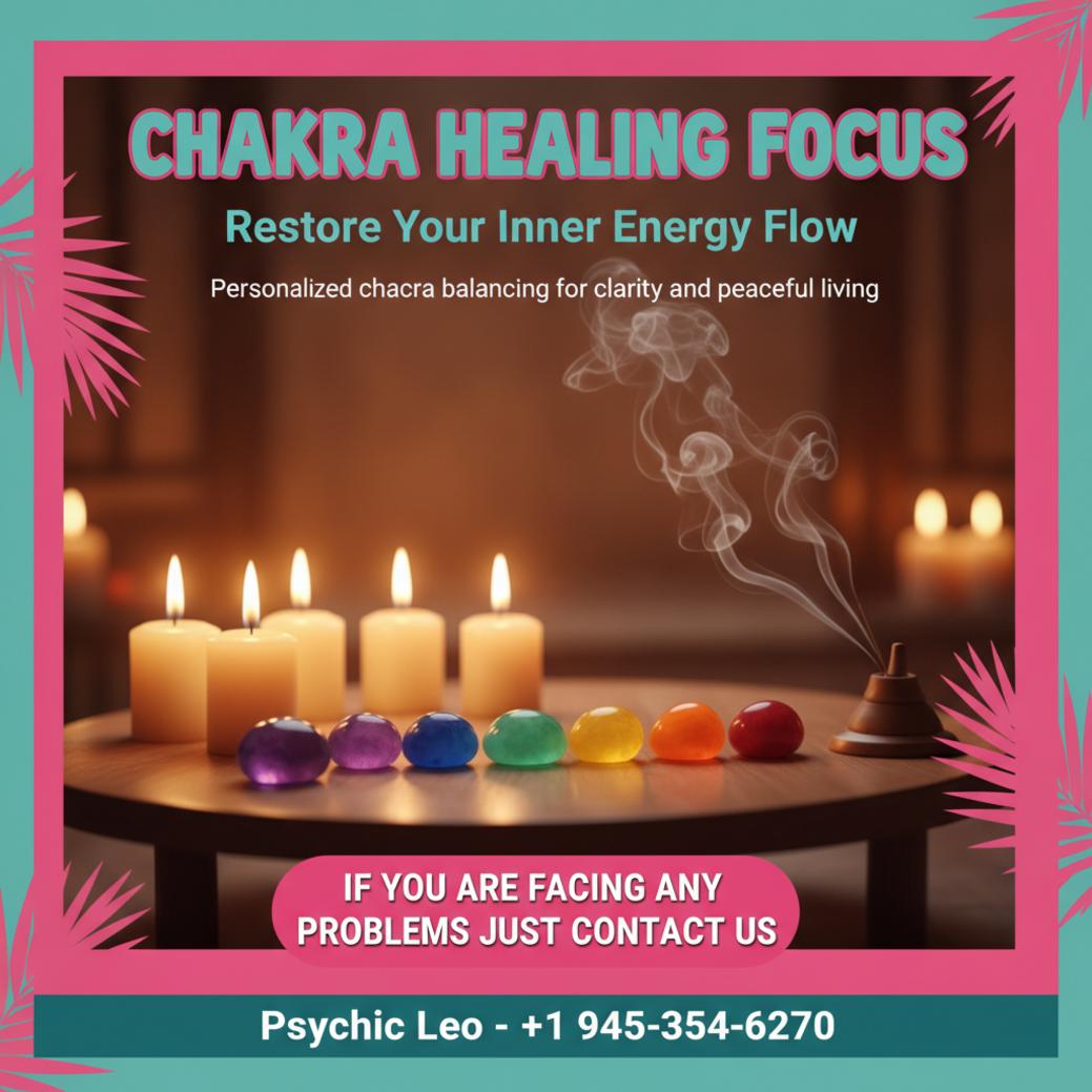 chakra healing session setup with stones and candles in Texas